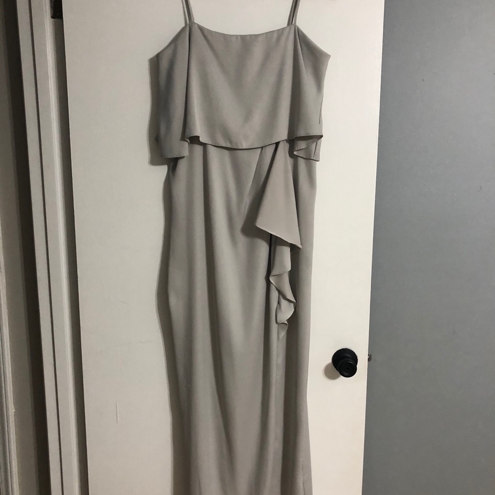 ASOS 05200544 Grey size 10 formal dress